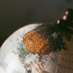 close up photo of a globe